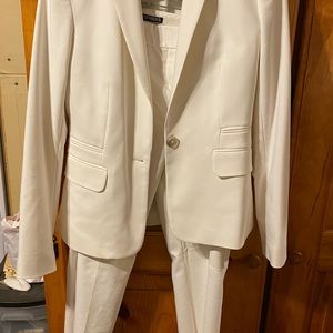 Express white suit